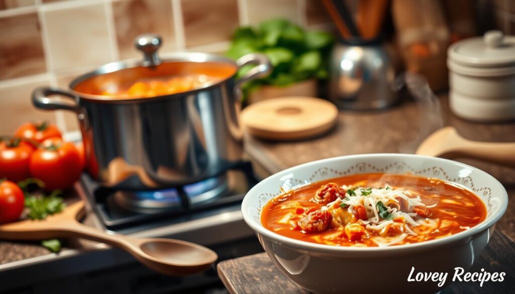 Easy Lasagna Soup Recipe