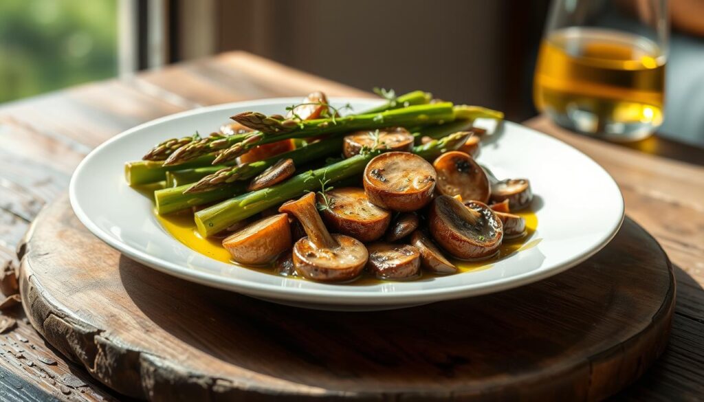 Asparagus and Mushroom Recipe