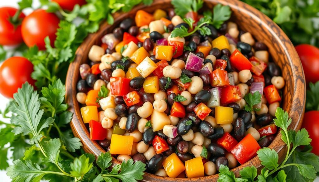 Dense Bean Salad Recipe